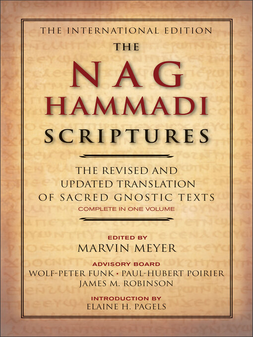 Title details for The Nag Hammadi Scriptures by Marvin W. Meyer - Available